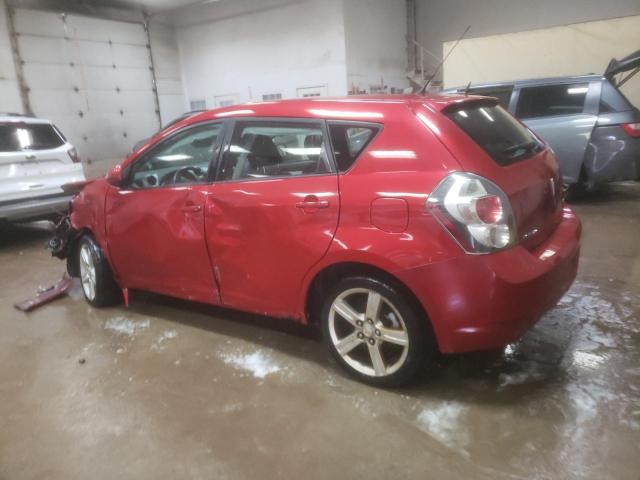 5Y2SP6E09AZ404363 - 2010 PONTIAC VIBE RED photo 2