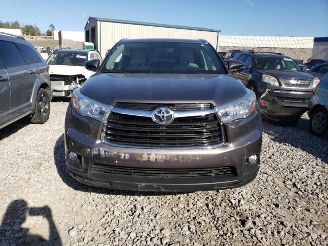 5TDKKRFH3FS106100 - 2015 TOYOTA HIGHLANDER XLE გრაფიტი ფოტო 5