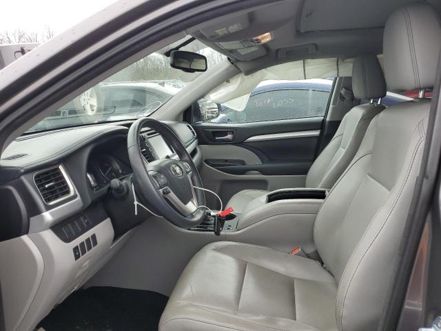 5TDKKRFH3FS106100 - 2015 TOYOTA HIGHLANDER XLE გრაფიტი ფოტო 7