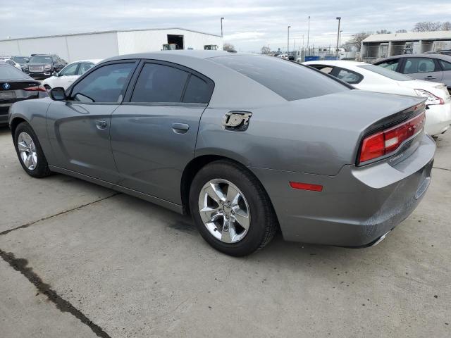 2C3CDXBG5CH264601 - 2012 DODGE CHARGER SE GRAY photo 2