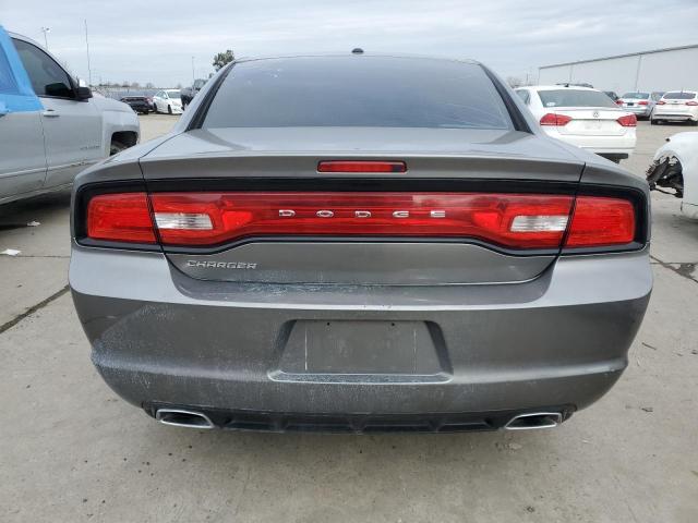 2C3CDXBG5CH264601 - 2012 DODGE CHARGER SE GRAY photo 6