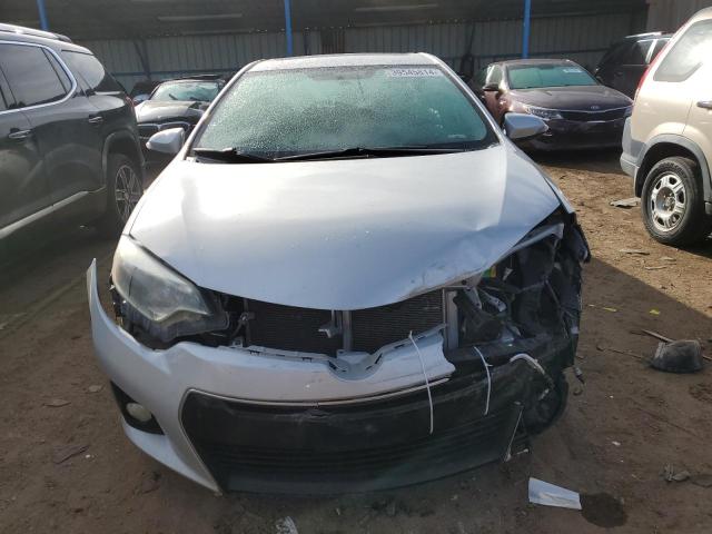 2T1BURHE4FC459144 - 2015 TOYOTA COROLLA L SILVER photo 5