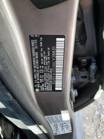 5UXFA13536LY28831 - 2006 BMW X5 3.0I GRAY photo 12