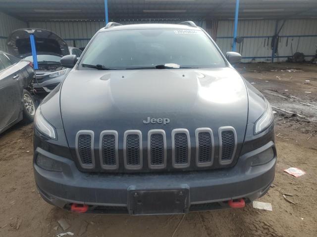 1C4PJMBS1EW243533 - 2014 JEEP CHEROKEE TRAILHAWK BLACK photo 5