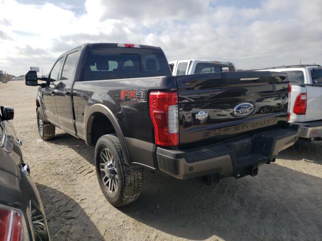1FT7W2BT0JED00173 - 2018 FORD F250 SUPER DUTY BROWN photo 2
