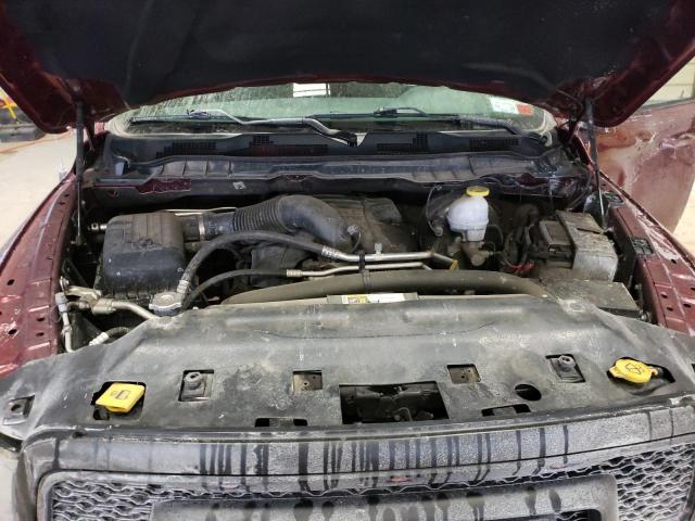 1C6RR7TT3KS567443 - 2019 RAM 1500 CLASS SLT წითელი ფოტო 11