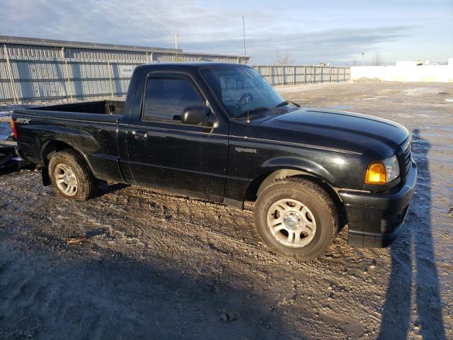 1FTYR10UX5PA73084 - 2005 FORD RANGER BLACK photo 4