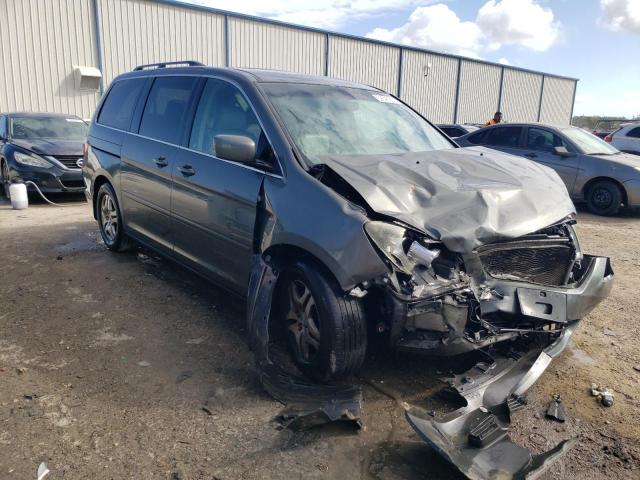 5FNRL38747B134359 - 2007 HONDA ODYSSEY EXL GRAY photo 4