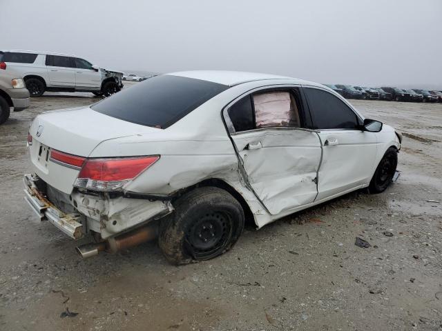 1HGCP2F37CA070990 - 2012 HONDA ACCORD LX WHITE photo 3