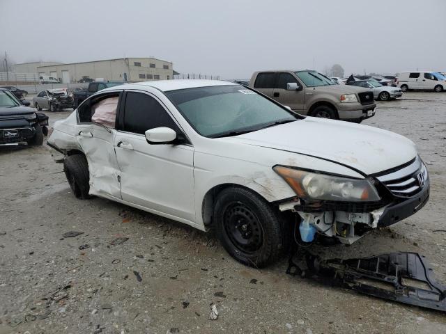 1HGCP2F37CA070990 - 2012 HONDA ACCORD LX WHITE photo 4