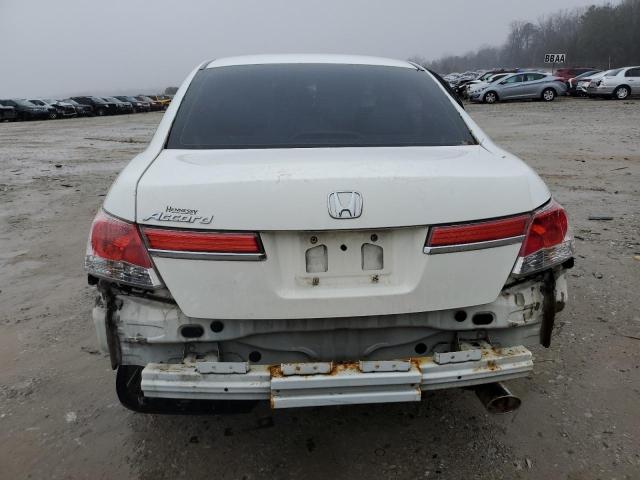 1HGCP2F37CA070990 - 2012 HONDA ACCORD LX WHITE photo 6