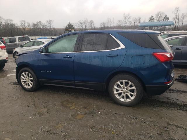 3GNAXUEV3KL222346 - 2019 CHEVROLET EQUINOX LT BLUE photo 2