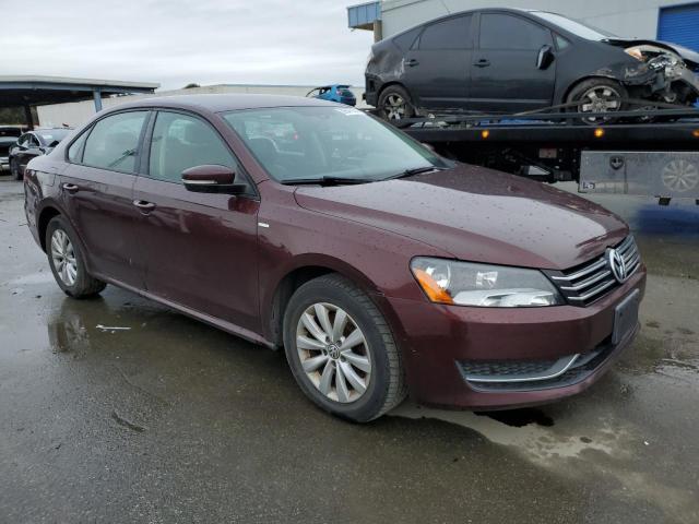 1VWAT7A31EC031211 - 2014 VOLKSWAGEN PASSAT S BURGUNDY photo 4