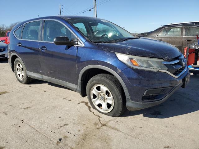 2HKRM3H39FH512430 - 2015 HONDA CR-V LX BLUE photo 4