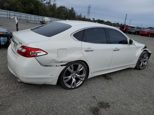 JN1BY1AP6CM334813 - 2012 INFINITI M37 WHITE photo 3