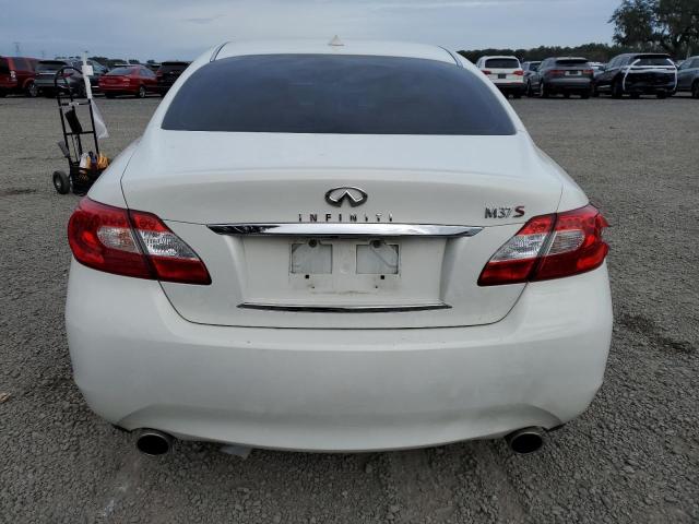 JN1BY1AP6CM334813 - 2012 INFINITI M37 WHITE photo 6