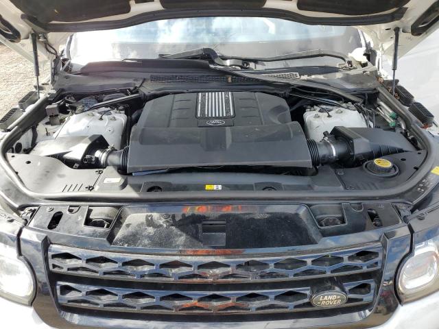 SALWR2PF1GA122885 - 2016 LAND ROVER RANGE ROVE HSE WHITE photo 12