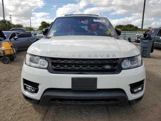 SALWR2PF1GA122885 - 2016 LAND ROVER RANGE ROVE HSE WHITE photo 5