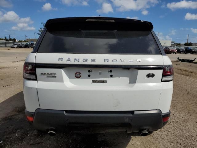 SALWR2PF1GA122885 - 2016 LAND ROVER RANGE ROVE HSE WHITE photo 6