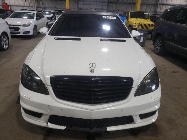 WDDNG86X68A189785 - 2008 MERCEDES-BENZ S 550 4MATIC WHITE photo 5