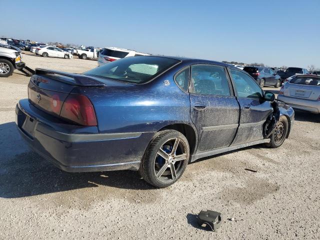 2G1WF55E9Y9264676 - 2000 CHEVROLET IMPALA BLUE photo 3