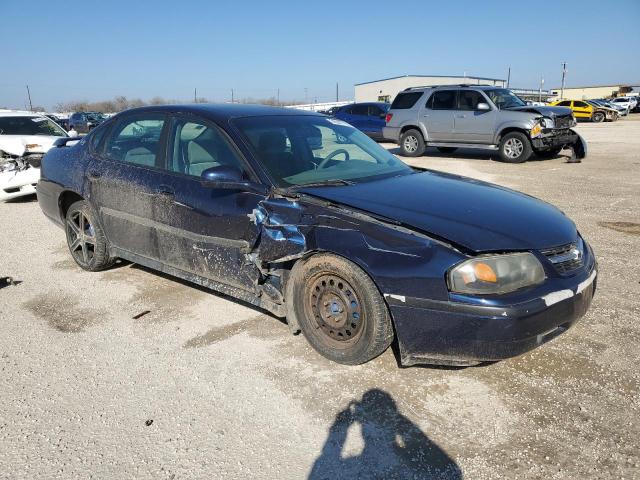 2G1WF55E9Y9264676 - 2000 CHEVROLET IMPALA BLUE photo 4