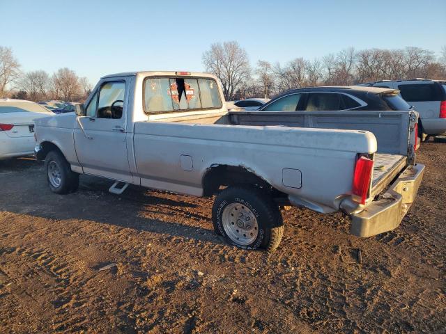 1FTEF14N4SLB21647 - 1995 FORD F150 GRAY photo 2