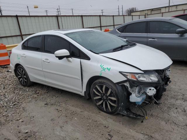 19XFB2F98EE242538 - 2014 HONDA CIVIC EXL WHITE photo 4