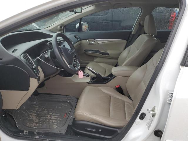 19XFB2F98EE242538 - 2014 HONDA CIVIC EXL 白色 照片 7