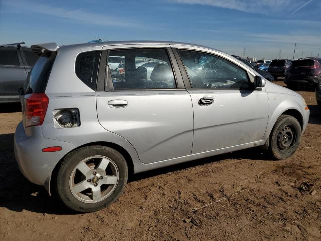 KL1TD66606B539089 - 2006 CHEVROLET AVEO BASE Gümüş foto 3