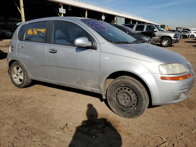 KL1TD66606B539089 - 2006 CHEVROLET AVEO BASE Gümüş foto 4