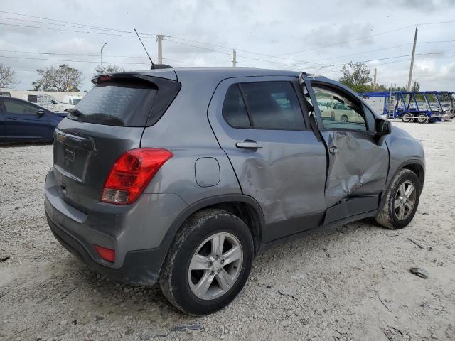 3GNCJKSB4LL315192 - 2020 CHEVROLET TRAX LS GRAY photo 3