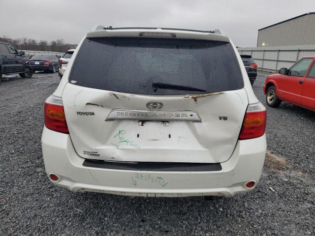 JTEDS42A492085379 - 2009 TOYOTA HIGHLANDER LIMITED WHITE photo 6