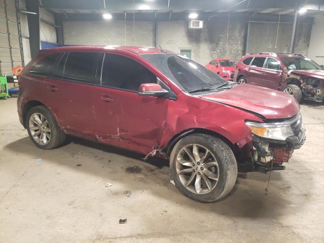 2FMDK4AK3EBB44310 - 2014 FORD EDGE SPORT RED photo 4