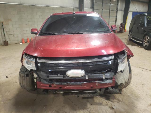 2FMDK4AK3EBB44310 - 2014 FORD EDGE SPORT RED photo 5