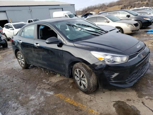 3KPA24AD2PE520645 - 2023 KIA RIO LX BLACK photo 4