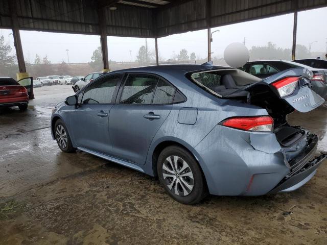 JTDEAMDE4NJ047453 - 2022 TOYOTA COROLLA LE BLUE photo 2