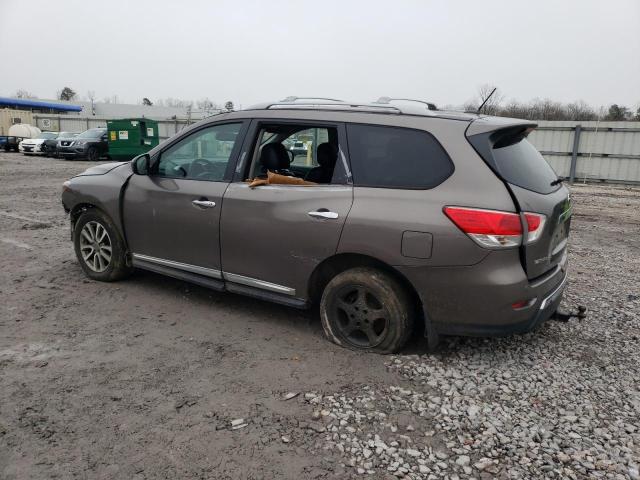 5N1AR2MN0EC735770 - 2014 NISSAN PATHFINDER S 棕色 照片 2