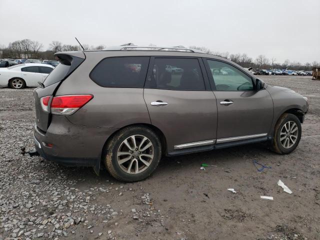 5N1AR2MN0EC735770 - 2014 NISSAN PATHFINDER S TAN photo 3