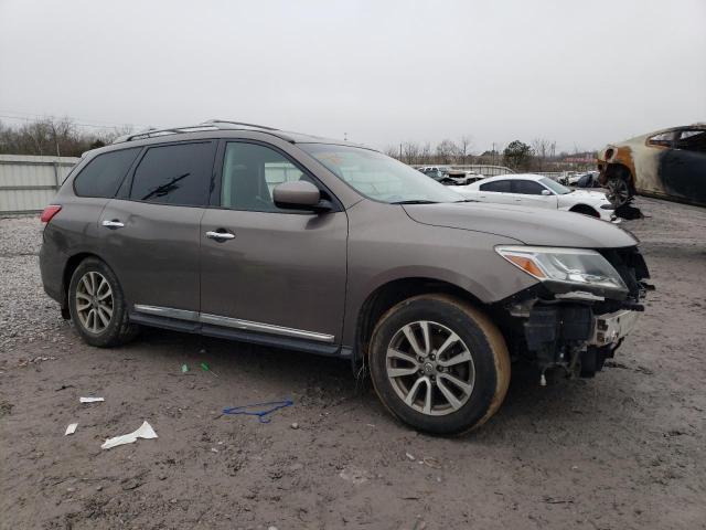 5N1AR2MN0EC735770 - 2014 NISSAN PATHFINDER S 棕色 照片 4