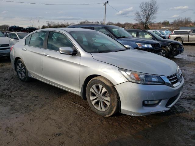 1HGCR2F38EA206556 - 2014 HONDA ACCORD LX SILVER photo 4