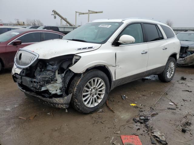 5GAKRBED0BJ332556 - 2011 BUICK ENCLAVE CXL WHITE photo 1