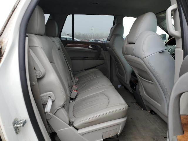 5GAKRBED0BJ332556 - 2011 BUICK ENCLAVE CXL WHITE photo 10