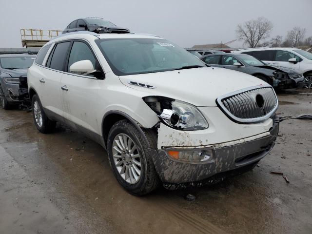 5GAKRBED0BJ332556 - 2011 BUICK ENCLAVE CXL WHITE photo 4