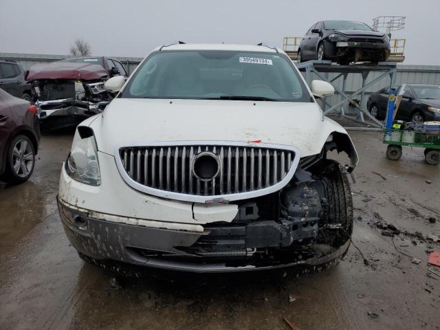 5GAKRBED0BJ332556 - 2011 BUICK ENCLAVE CXL WHITE photo 5