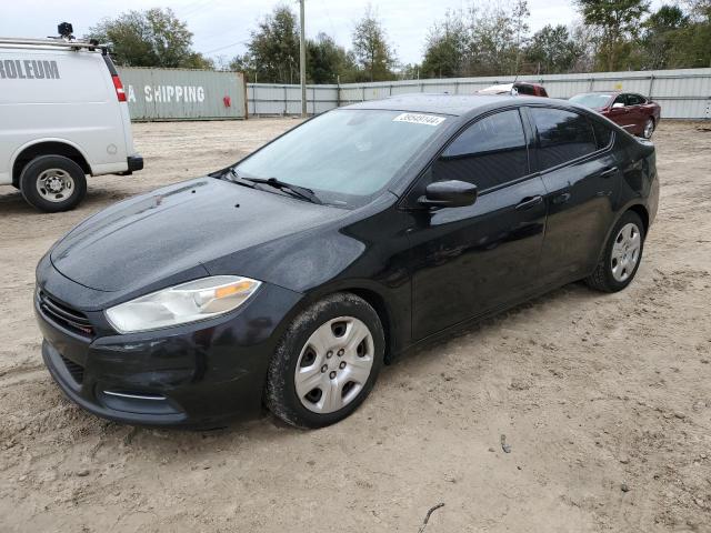 1C3CDFAA8GD517632 - 2016 DODGE DART SE BLACK photo 1