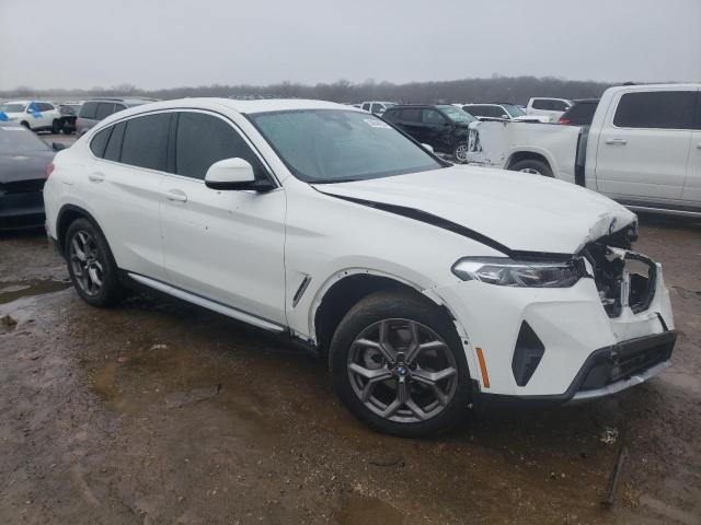 5UX33DT01N9N05053 - 2022 BMW X4 XDRIVE30I WHITE photo 4