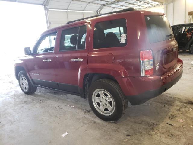 1C4NJRBB3GD682929 - 2016 JEEP PATRIOT SPORT MAROON photo 2