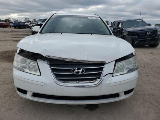 5NPET46C29H483240 - 2009 HYUNDAI SONATA GLS WHITE photo 5