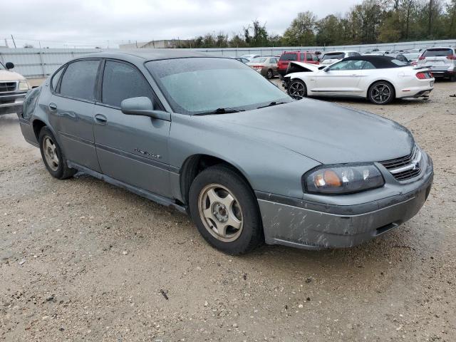 2G1WF52E649429016 - 2004 CHEVROLET IMPALA GRAY photo 4